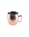 Tazza Moscove Mule in acciaio Pvd rame Paderno