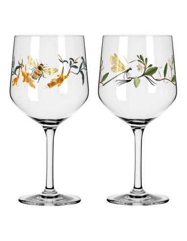 Set 2 calici Gin Tonic in vetro Ritzenhoff confezione regalo