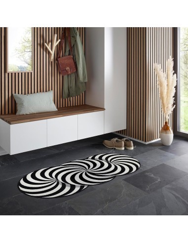 Tappeto interno/esterno-assorbente "Infinity Swirl" 60x140 Kleen Tex