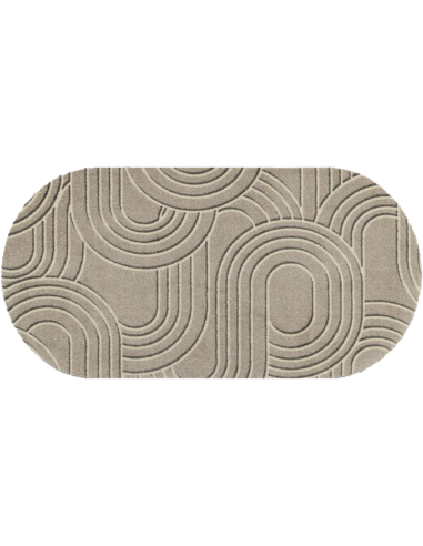 Tappeto Sand Twist 70x150 lavabile-antiscivolo-fonoassorbente